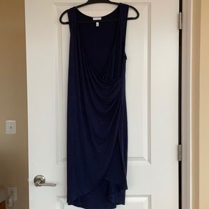 Women’s midi drape dress